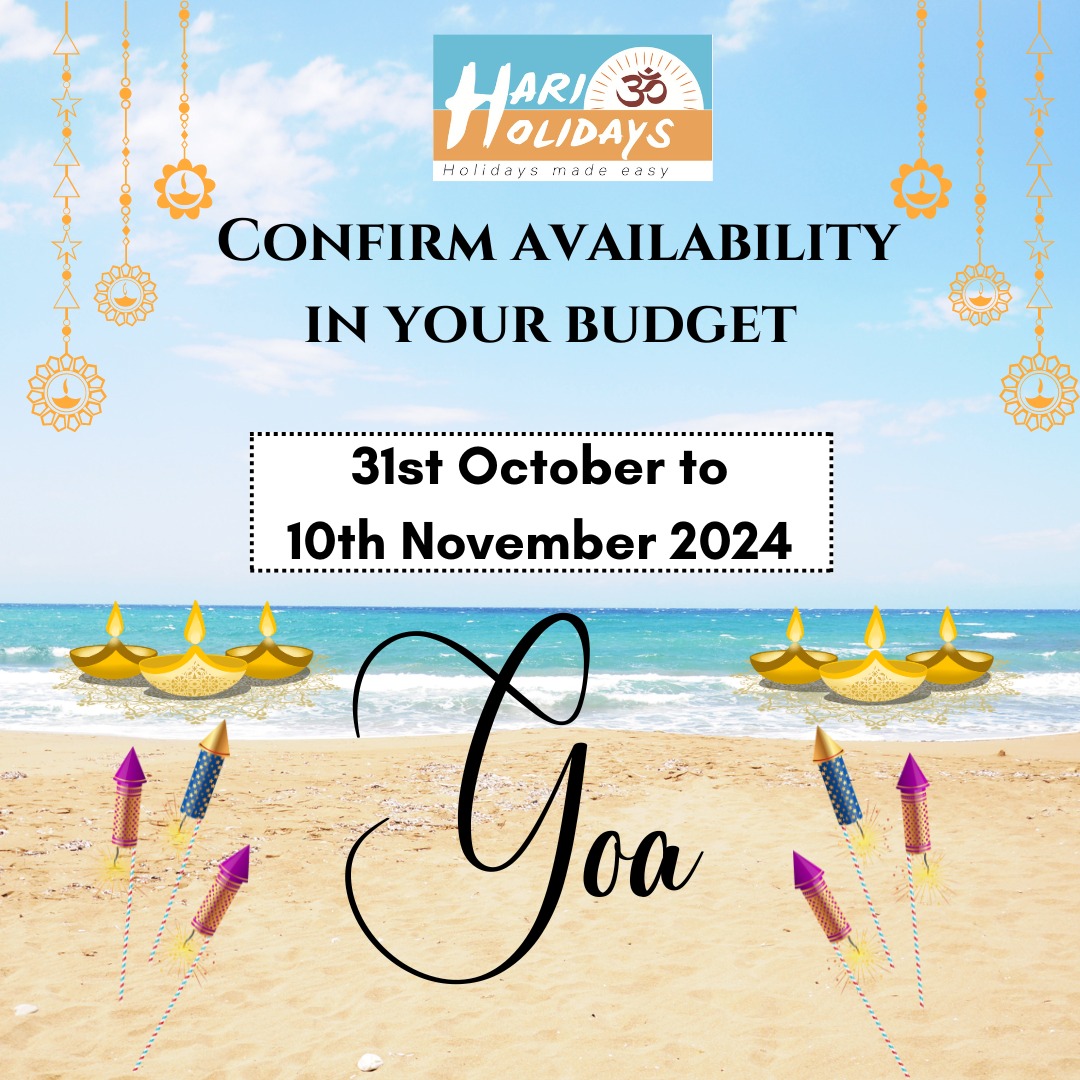 The Lowest Rates On Your Diwali Getaway For Goa